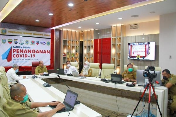 Buka Webinar Penyusunan Strakom Pemda, Irman Oemar Tekankan Pentingnya Komunikasi Percepatan Penanganan Covid-19 di Sumut